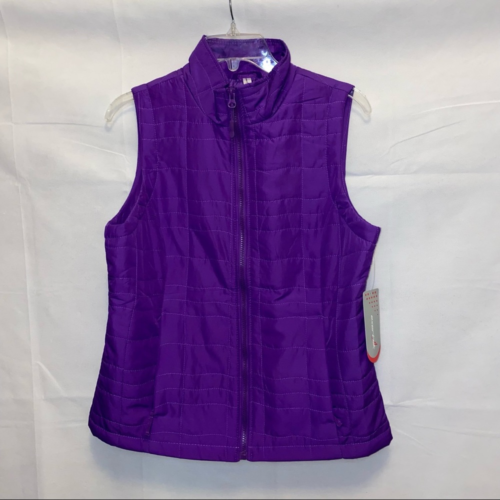Exertek Lightweight Quilted Vest - Deep Purple - Women's Medium